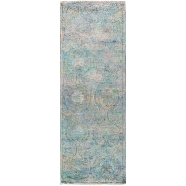 Vibrance, Hand Knotted Area Rug - 2' 8" x 7' 7" - 2'8" x 7'7" Runner