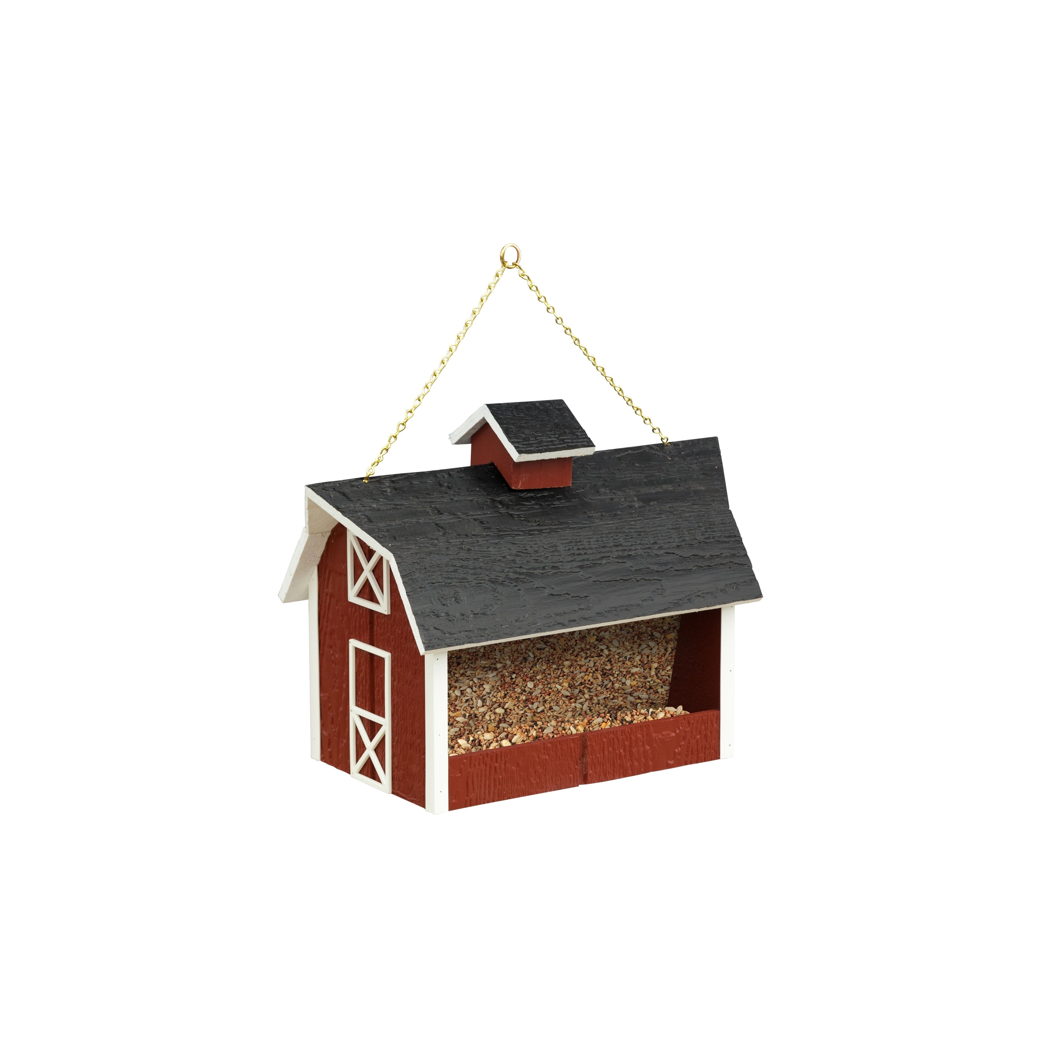 Shop Wooden Barn Style Bird Feeder On Sale Free Shipping Today