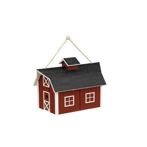 Shop Wooden Barn Style Bird House On Sale Free Shipping Today