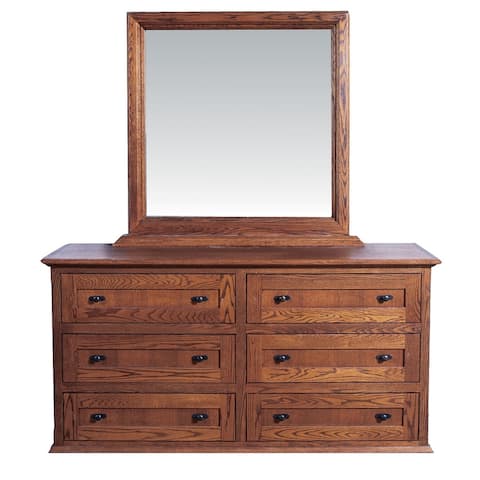60w Mission Dresser & Mirror
