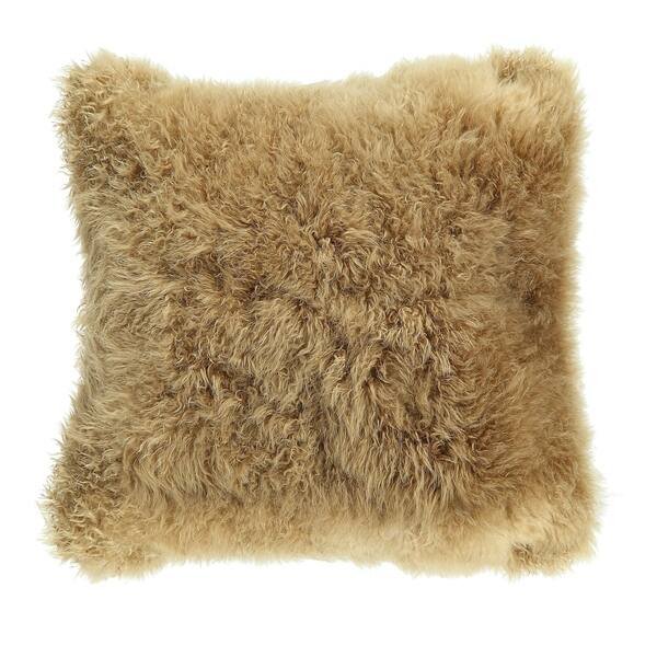 Shop Aurelle Home Premium Cashmere Decorative Goat Pillow On