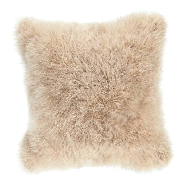 Shop Aurelle Home Premium Cashmere Decorative Goat Pillow On