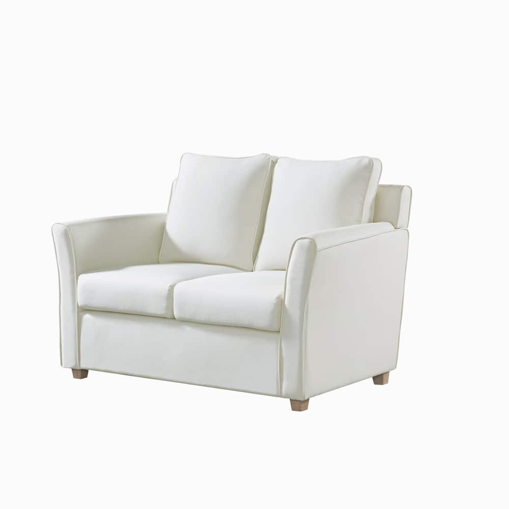 Golt Contemporary Upholstered Flared-arm Loveseat by Furniture of America