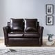 preview thumbnail 4 of 20, Golt Contemporary Upholstered Flared-arm Loveseat by Furniture of America