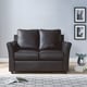 preview thumbnail 6 of 20, Golt Contemporary Upholstered Flared-arm Loveseat by Furniture of America