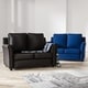 preview thumbnail 1 of 20, Golt Contemporary Upholstered Flared-arm Loveseat by Furniture of America