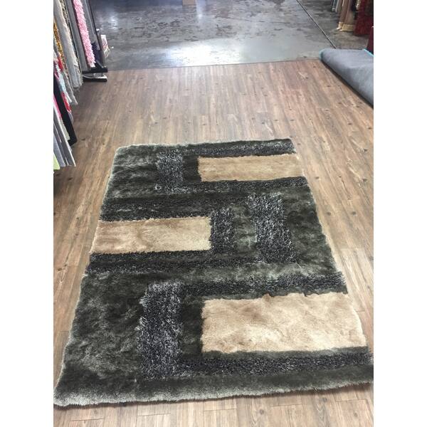 Shop Abstract Earth 5x7 Contemporary Area Rug 5 X 7