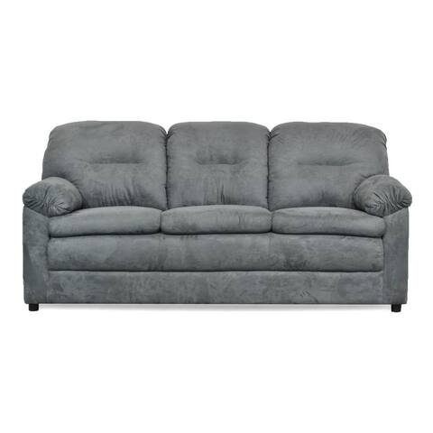 Wynonna Two Piece Grey Sofa and Loveseat Set - Grey
