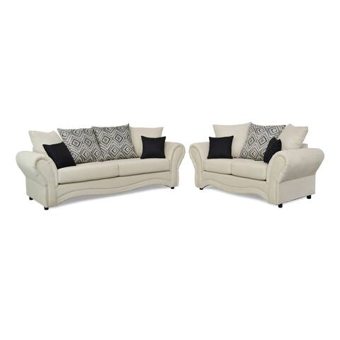 Marana Two Piece Sofa and Loveseat Set
