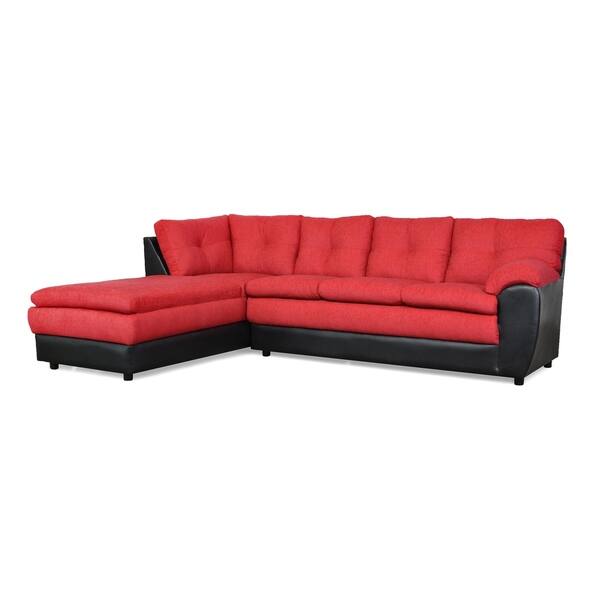 Shop Calgary Sectional Sofa Free Shipping Today Overstock