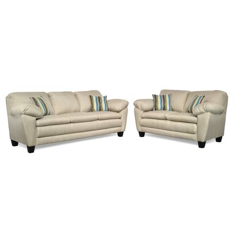 Dupree Two Piece Sofa and Loveseat Set