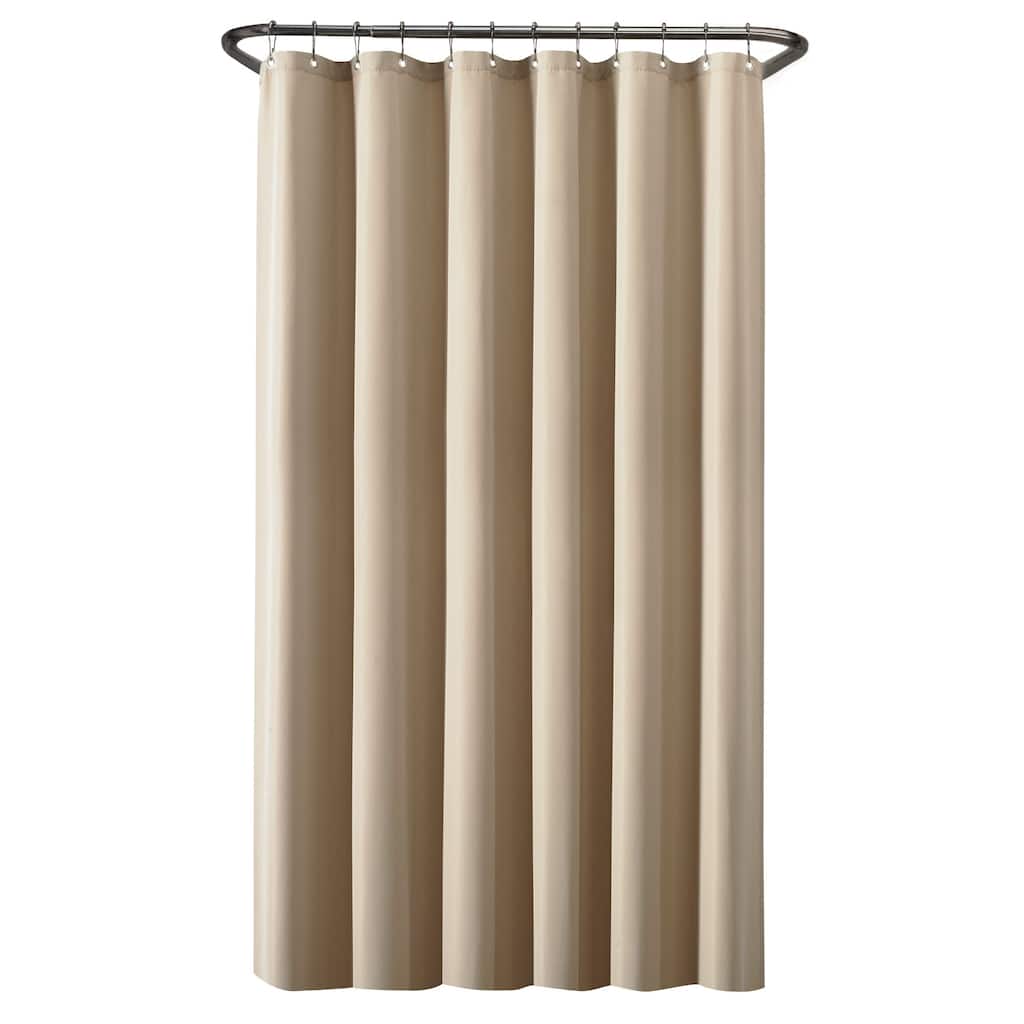 Maytex Waterproof Fabric Shower Curtain or Liner