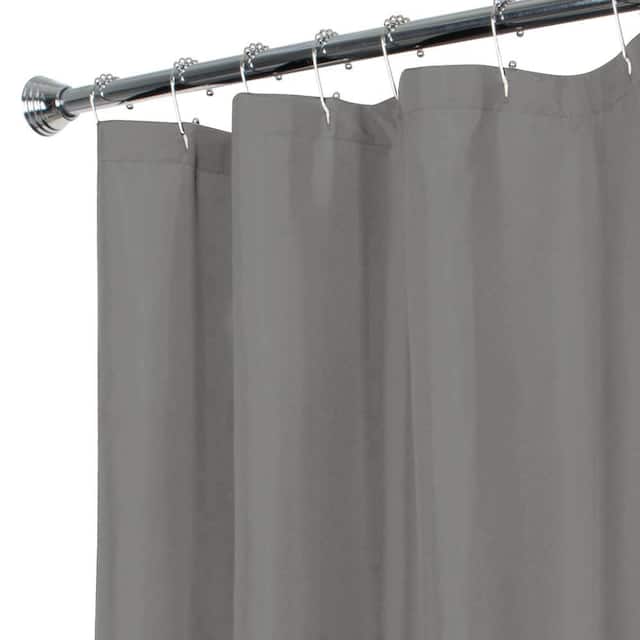 Maytex Water Repellent Fabric Shower Curtain or Liner
