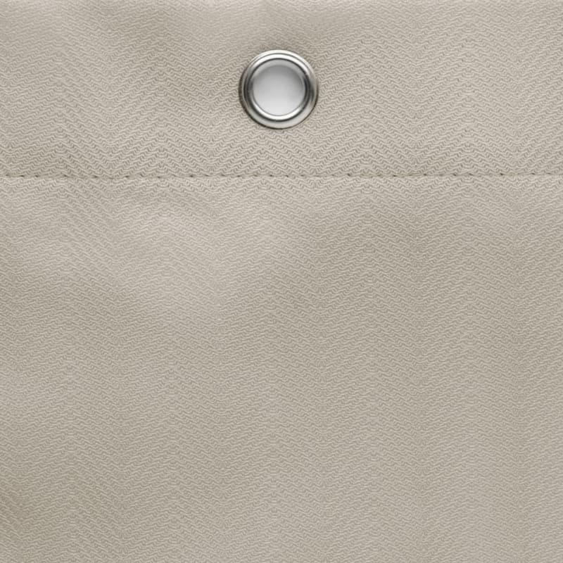 Maytex Herringbone Ultimate Waterproof Fabric Shower Curtain or Liner