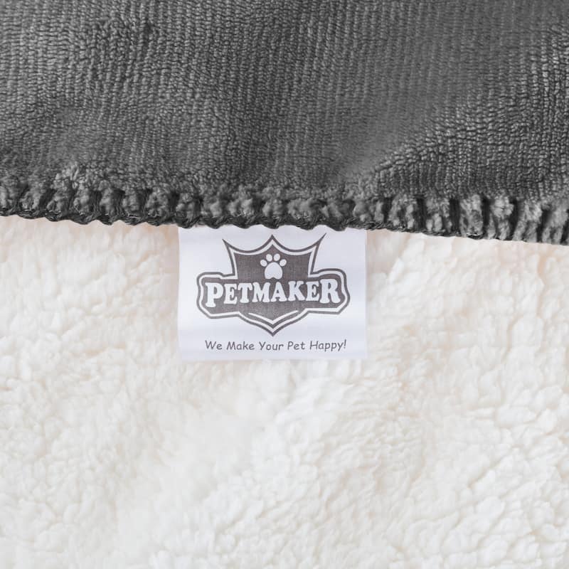 Waterproof Pet Blanket 60inx50in Plush Throw Protects Furniture by Petmaker