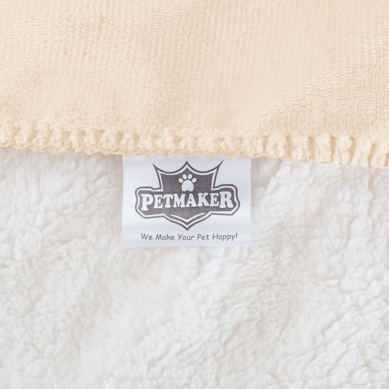 Waterproof Pet Blanket 60inx50in Plush Throw Protects Furniture by Petmaker