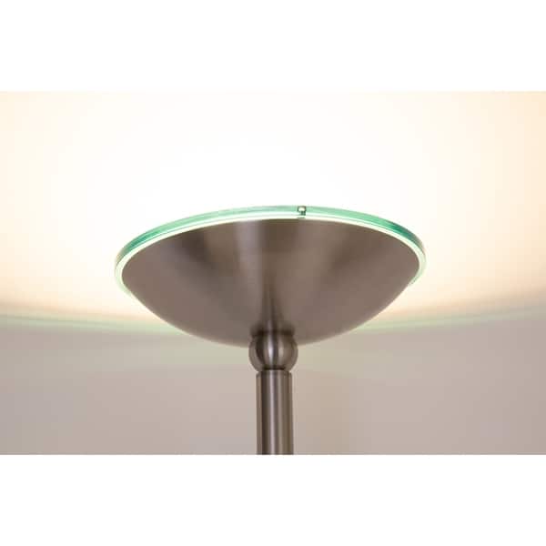 Shop Artiva Saturn Ii Led Torchiere Floor Lamp With Dimmer 71