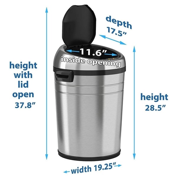 Itouchless trash store can