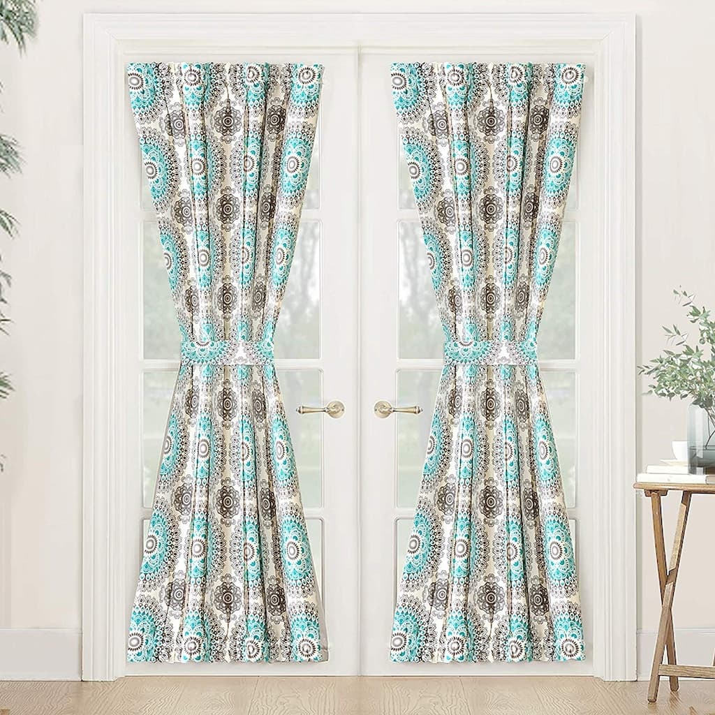DriftAway Bella Rod Pocket Room Darkening Door Single Curtain Panel
