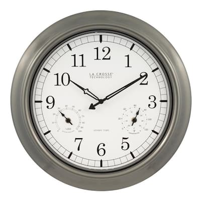 La Crosse Technology WT-3181PL 18-In. In/Out Classic Atomic Clock