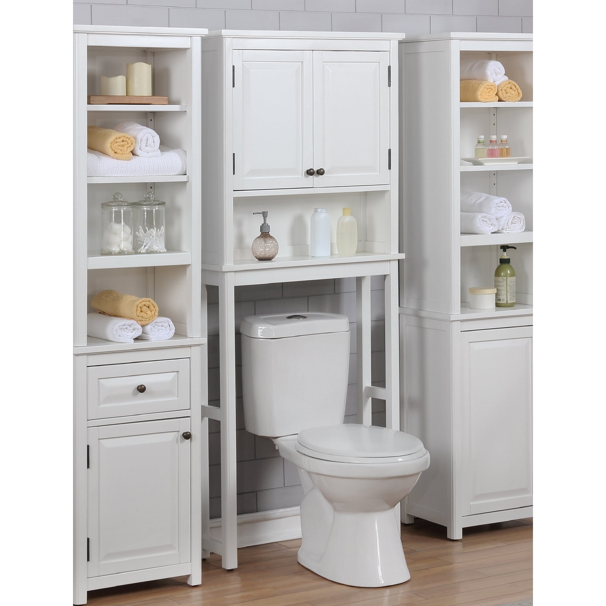 Shop Porch Den Everest Over The Toilet Space Saver Storage With