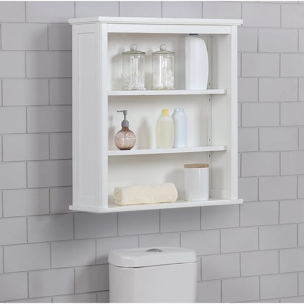 Shop Porch & Den Everest Wall-mounted 27 x 29 Bath Storage Cabinet with ...