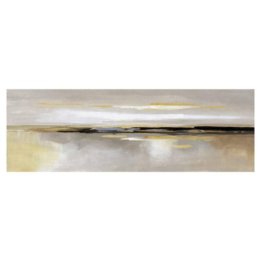 Masterpiece Art Gallery Silver Lining Abstract by Nan Canvas Art Print