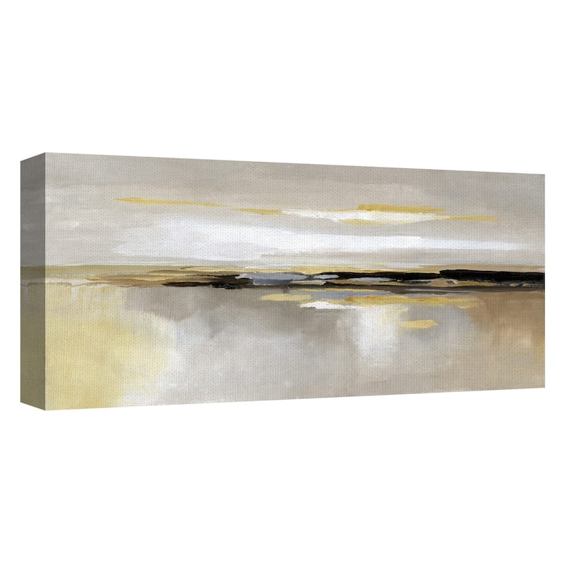 Masterpiece Art Gallery Silver Lining Abstract by Nan Canvas Art Print