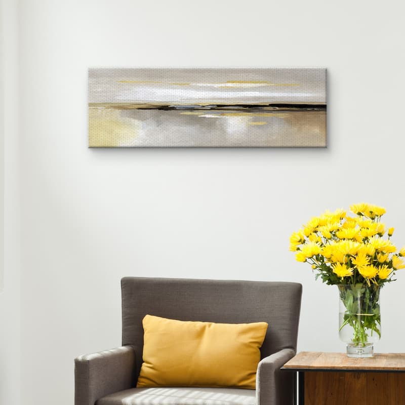 Masterpiece Art Gallery Silver Lining Abstract by Nan Canvas Art Print