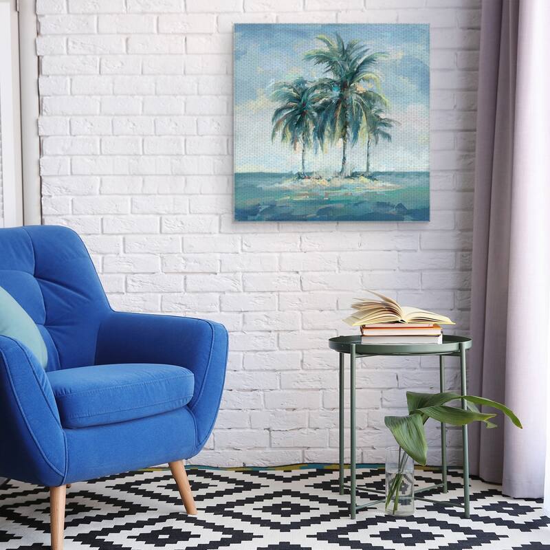 Masterpiece Art Gallery Isle of Dreams Palm Canvas Art Print