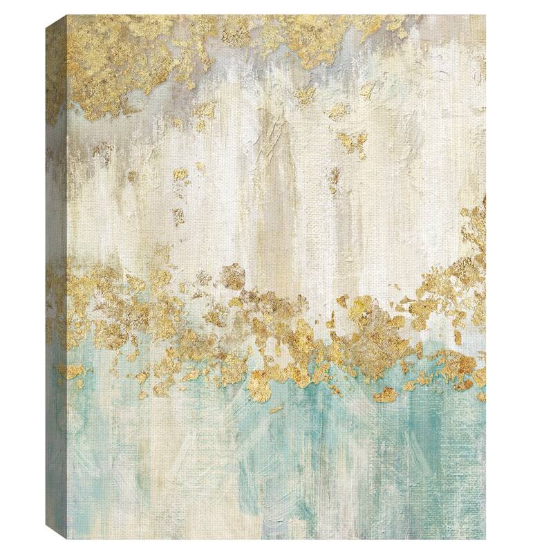 Masterpiece Art Gallery Blue Light Abstract By Willowbrook Canvas Art Print