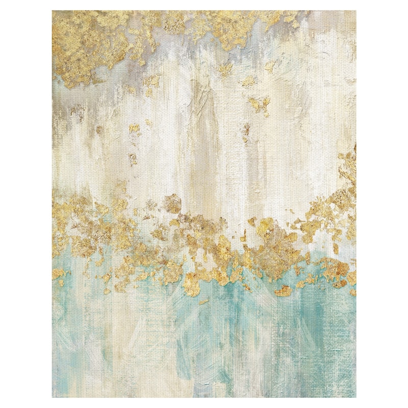 Masterpiece Art Gallery Blue Light Abstract By Willowbrook Canvas Art Print