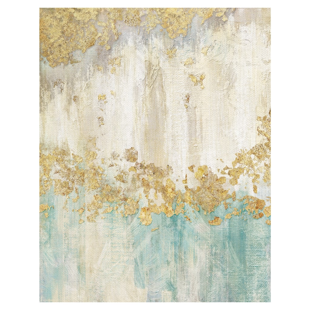 Masterpiece Art Gallery Blue Light Abstract By Willowbrook Canvas Art Print