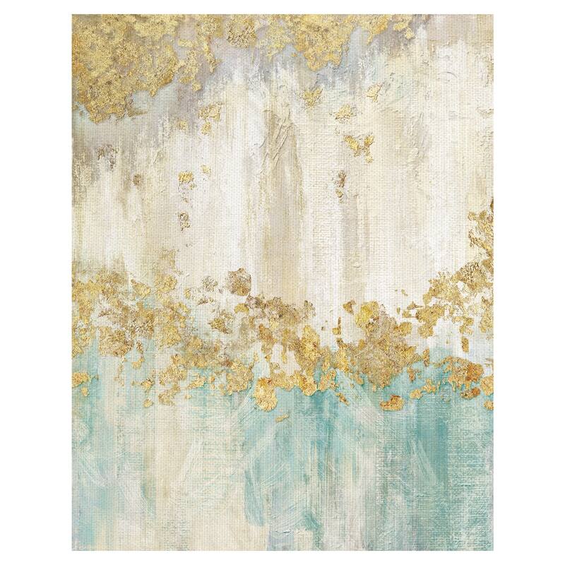 Masterpiece Art Gallery Blue Light Abstract By Willowbrook Canvas Art Print