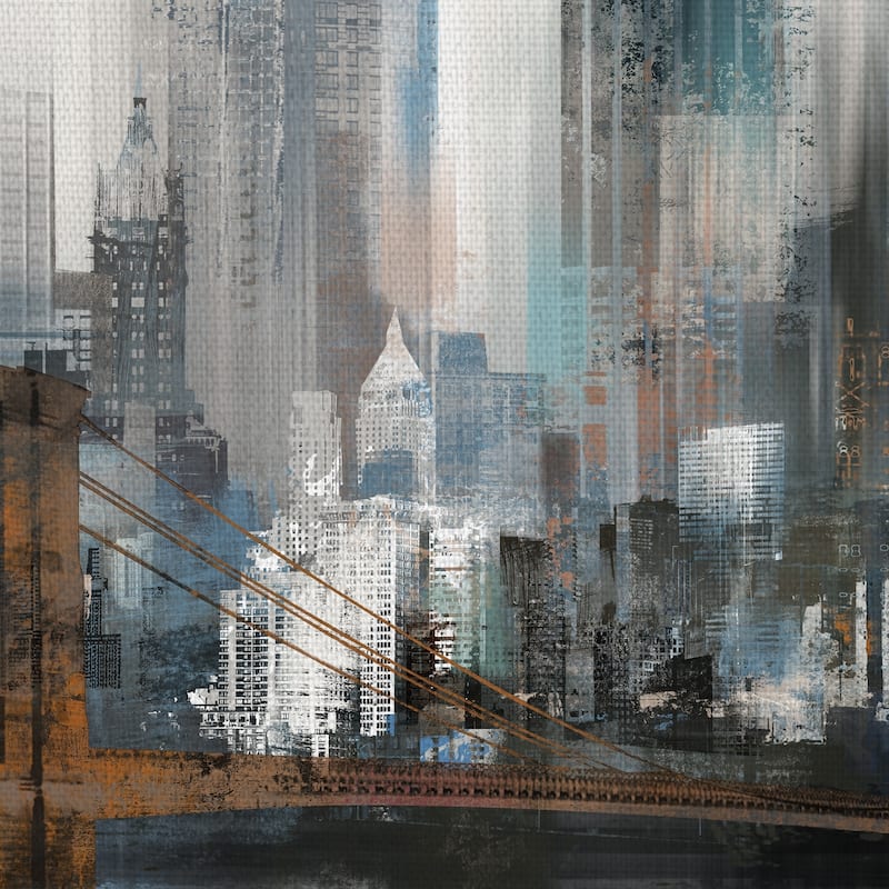 Masterpiece Art Gallery Cityscape NYC by Willowbrook Fine Art Canvas Art Print