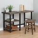 preview thumbnail 13 of 16, Carbon Loft Lawrence Metal and Solid Wood Desk