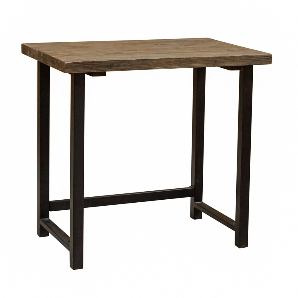 carbon loft lawrence metal and solid wood desk