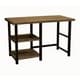 preview thumbnail 4 of 16, Carbon Loft Lawrence Metal and Solid Wood Desk