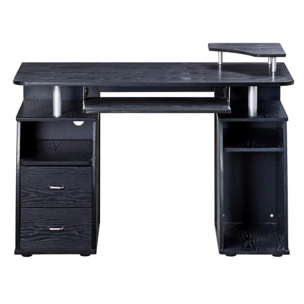 Shop Home Office Executive Style Computer Desk With Storage
