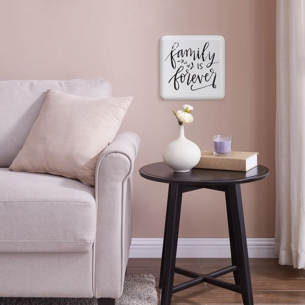 Shop Danya B Farmhouse Home Decor Metal Wall Art Family Is