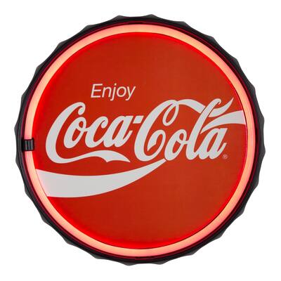 American Art Decor Coca Cola LED Neon Like Rope Sign - Red