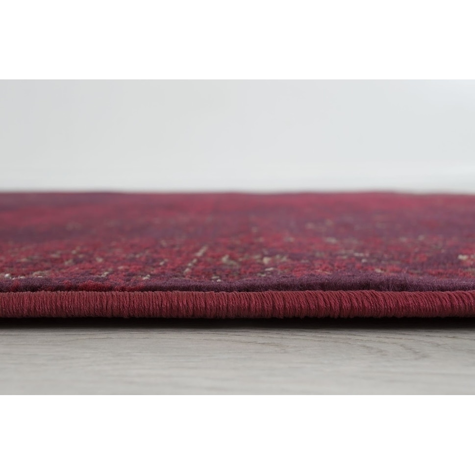 Dream Decor Rugs Parish Rio Burgundy Oriental Wool Area Rug - On Sale - Bed  Bath & Beyond - 10428973