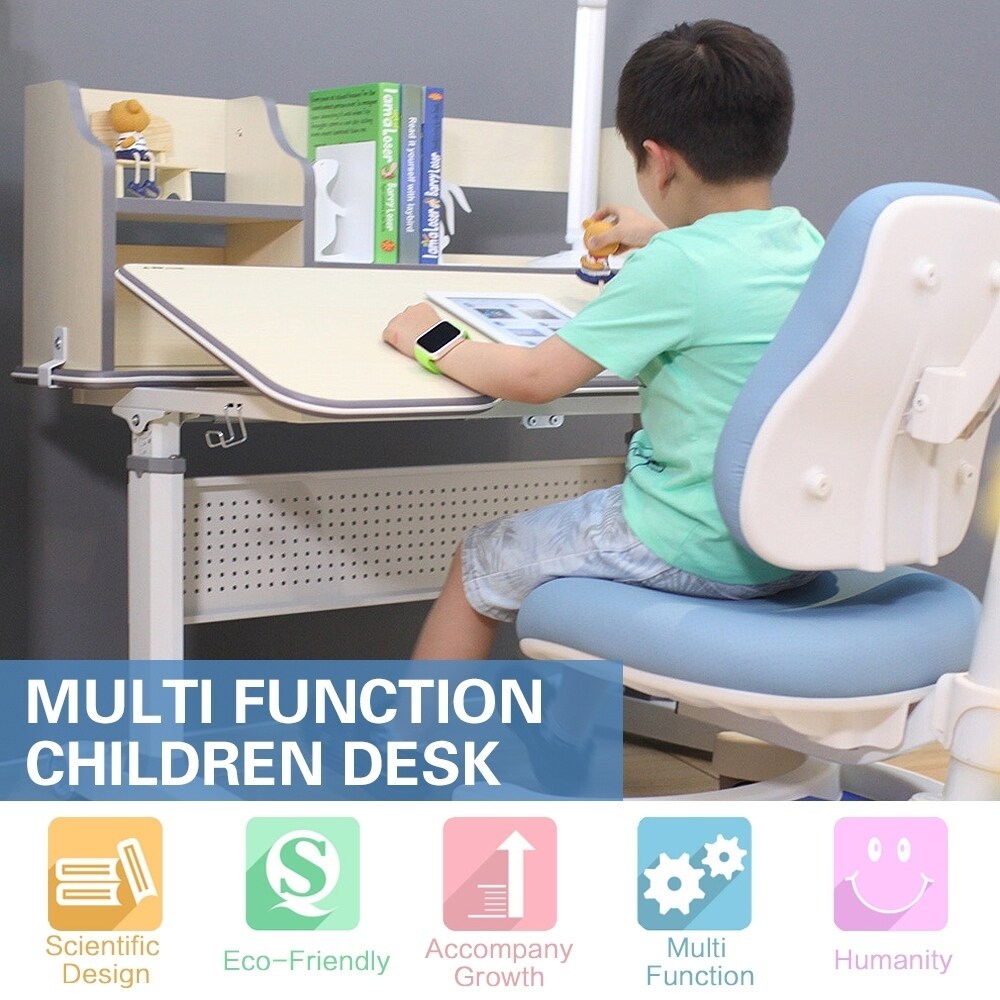 Shop Children Sit And Stand Ergonomic Height Adjustable Desk The