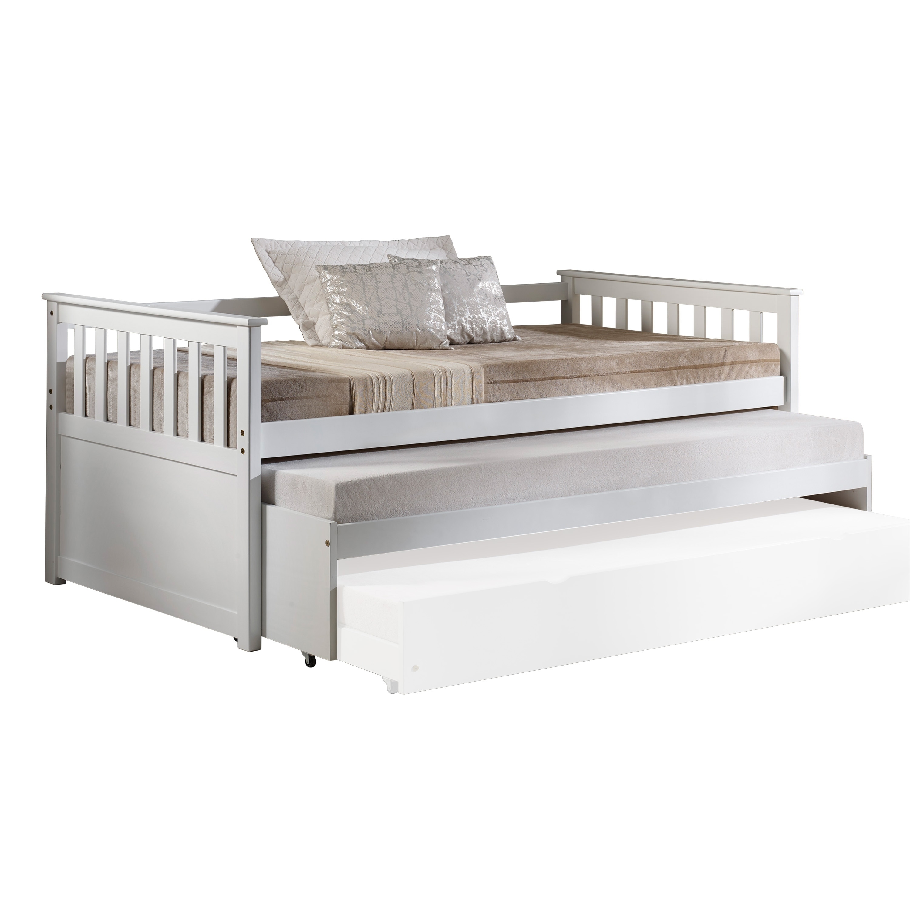 Wonderlijk Shop ACME Cominia Daybed & Pull-Out Bed, White - Overstock - 26055237 BJ-37
