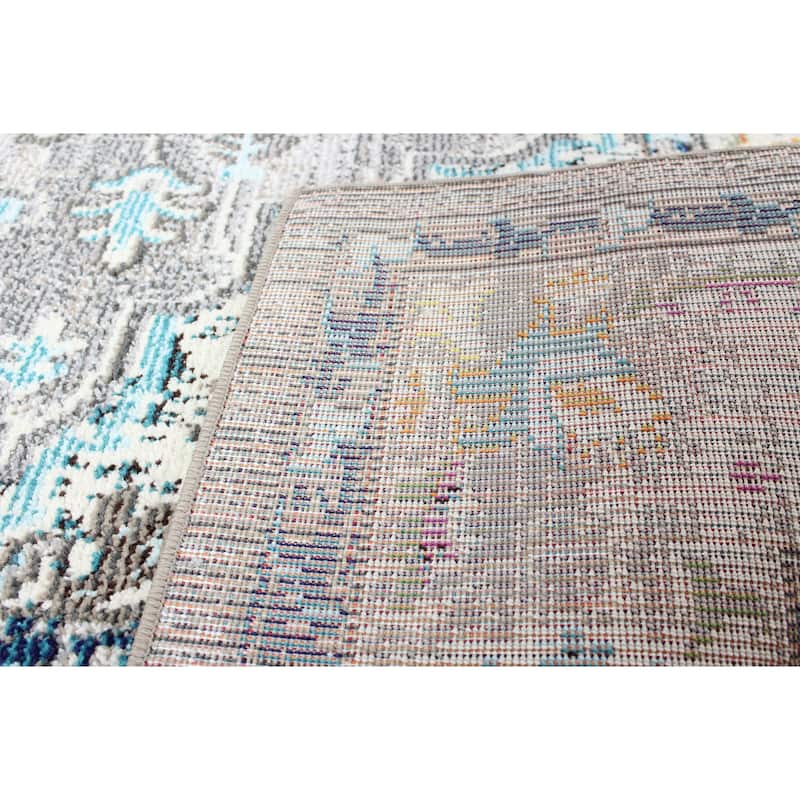 Bashian Bessemer Beige Power Loomed Area Rug