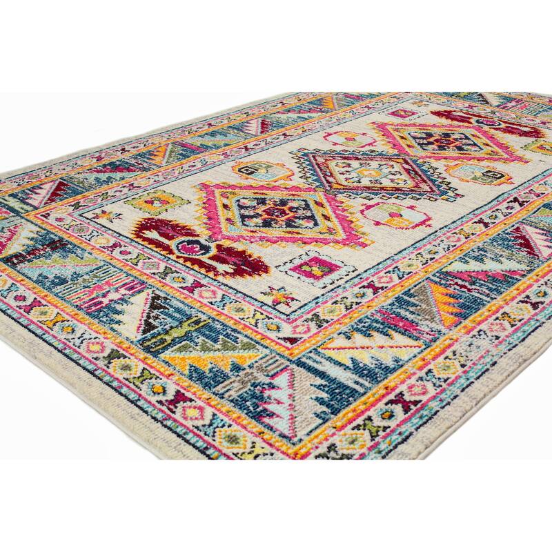 Bashian Lee Ivory Power Loomed Area Rug