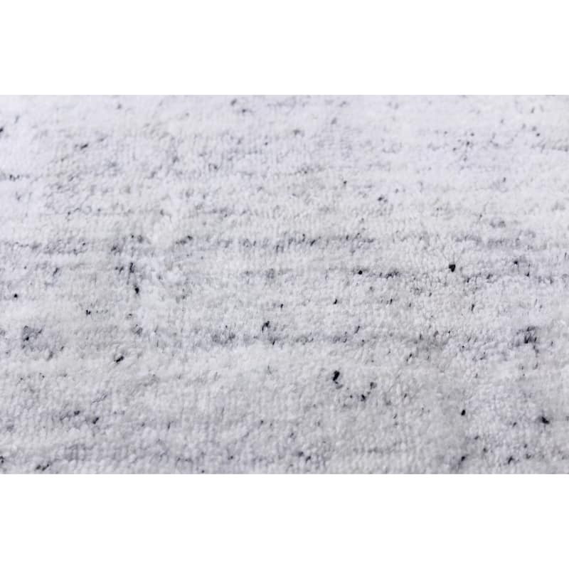 Bashian Hand Loomed Zaha Wool And Viscose Rug