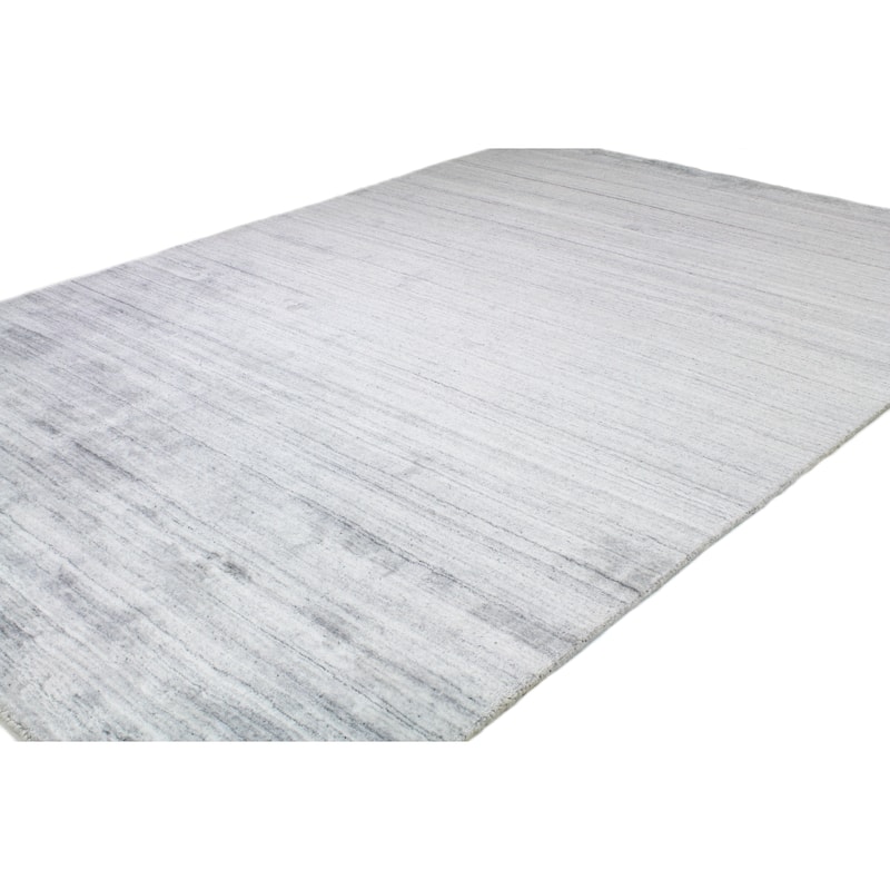 Bashian Hand Loomed Zaha Wool And Viscose Rug