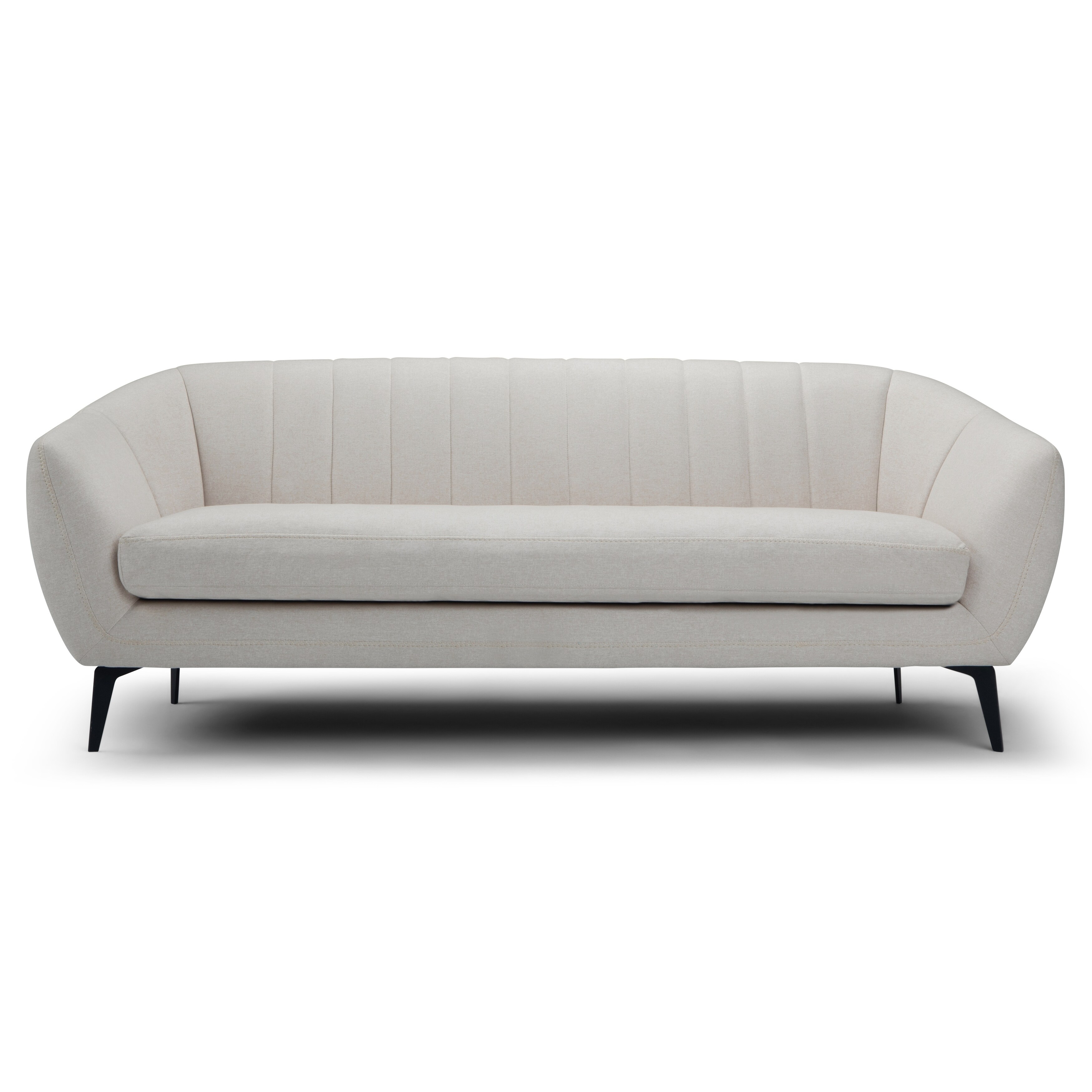 Wyndenhall Rayel Mid Century Modern 75 Inch Wide Sofa In Natural Fabric 74 8 W X 29 5 H 31 D Wyndenhall Rayel Mid Century Modern 75 Inch Wide Sofa In Natural Fabric 74 8 W X 29 5 H 31 D