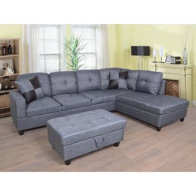 Buy Grey Microfiber Sectional Sofas Online At Overstock Our